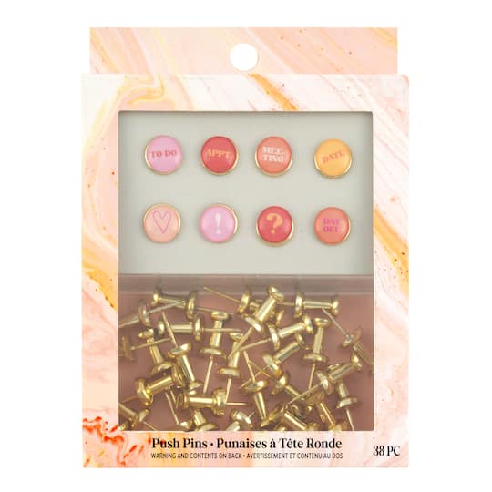Pink Push Pin Set by Ashland&#xAE;